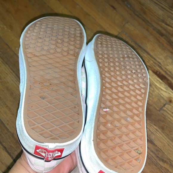 Checkerboard Vans size 8 - Picture 4 of 5